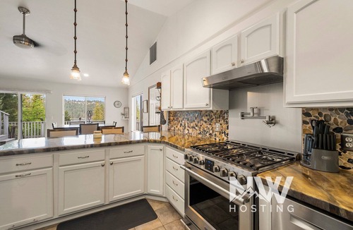 Coeur d'Alene House | Rockford Bay Escape; Dock, stunning views and lake access.