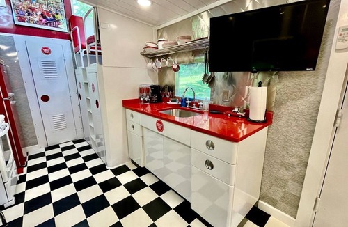 Clyde House | Romantic Caboose Great for Glamping Experiences in North Carolina