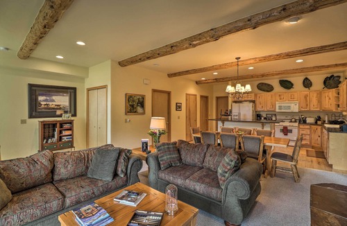 Whitefish House | Rustic Home on Whitefish Mountain, Near Ski Run!