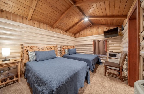 Ashton Cabin | Rustic Log Cabin for Four Close to Mesa Falls in Ashton, Idaho