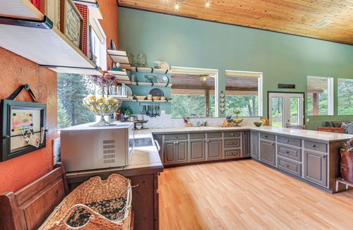 Newport House | Rustic & Modern Home w/Forest Views in Newport!