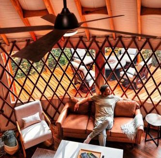 Carson Other | Scenic Woodland Yurt with Stargazing Dome & Firepit near Carson, Washington