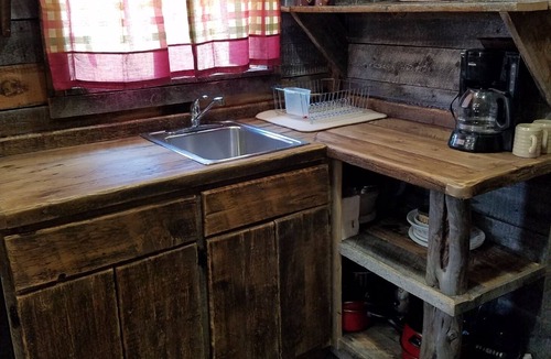 Dubois Cabin | Secluded studio-style cabin on the rushing Wind River tucked under cottonwoods