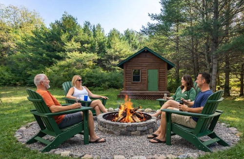 Clam River Cabin | Secluded Torch Lake Cabin, 3BR, Sleeps 8, Firepit