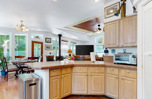 Longbranch House | Serene home with effortless indoor/outdoor flow, hot tub, sauna, & wood stove