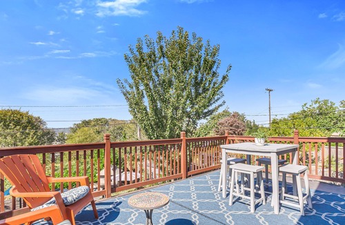 Mid-Beacon Hill House | Single Family Home with Covered Patio and Hot tub