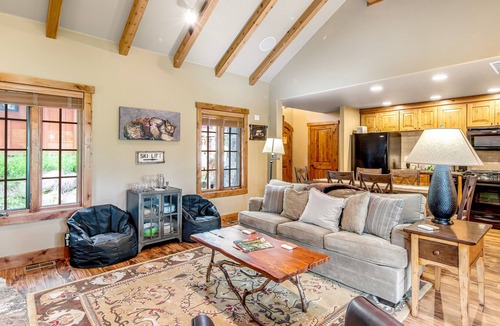 Tamarack Resort House | Ski-in/ski-out townhome - mountain view, washer/dryer & fireplace - dog-friendly