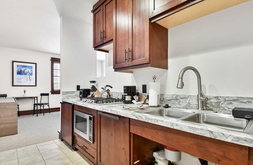 Empire Pass Condo | Slopeside Studio Condo in Empire Pass with Mountain Views
