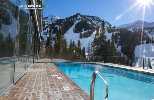 Salt Lake Mountain Resorts Apartment | Snowbird Condo. Ski-in/Ski-Out Resort Vacation at GREAT Price! Pool Hot Tub Alta