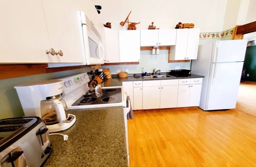 Forks Apartment | Soaring Heights Loft, Home Away From Home