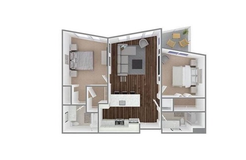 Mercer Island Apartment | Sophari | Mercer Isl 2BR | Gym| FastWifi3