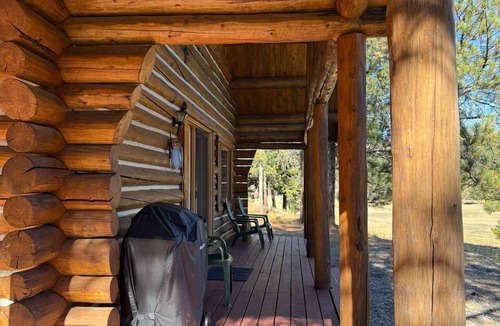Darby Cabin | Spacious Log Cabin with Beautiful Views