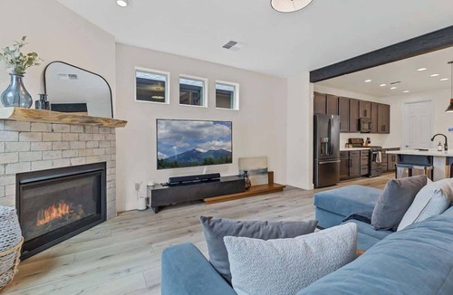Flagstaff House | Spacious Pine Retreat with Fire Pit