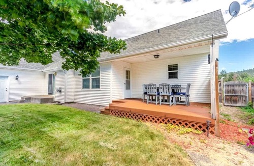 Post Falls House | Spacious Retreat with Fireplace, Game Room & Fire Pit in Post Falls, Idaho