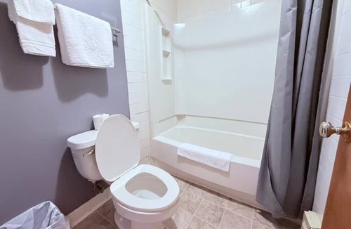 Ida Grove Hotel | Spacious Royal-Themed Room w/King Bed + Private Bathroom for a Memorable Stay