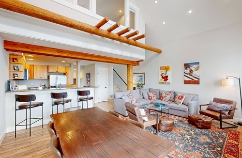 Saddle Ridge House | Spacious ski-in/ski-out townhome located in Moonlight Basin with private hot tub