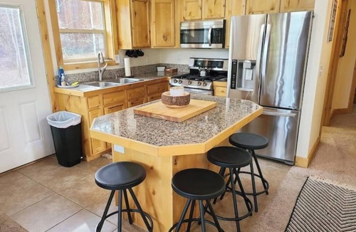 New Meadows Cabin | Spacious Wooded Getaway Cabin near McCall