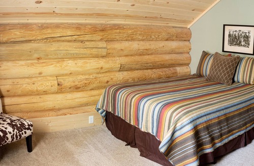 Island Park Cabin | Spectacular Log Lodge near Yellowstone on Private Island 600 feet to lake access