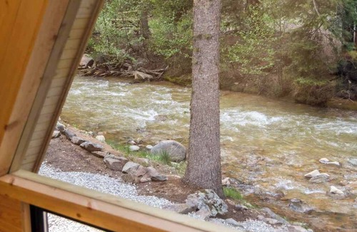 Grant Cabin | Streamfront A-Frame | Sauna | Fire Pit | Lostfork