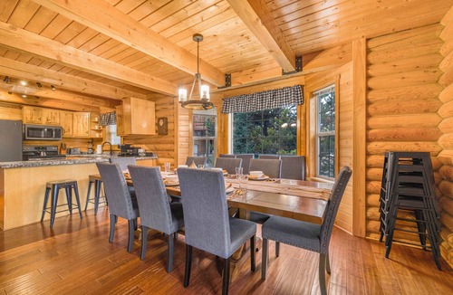 Island Park Cabin | Stunning 3-Story Cabin for Yellowstone Adventure: Foosball Table, Firepit, More!