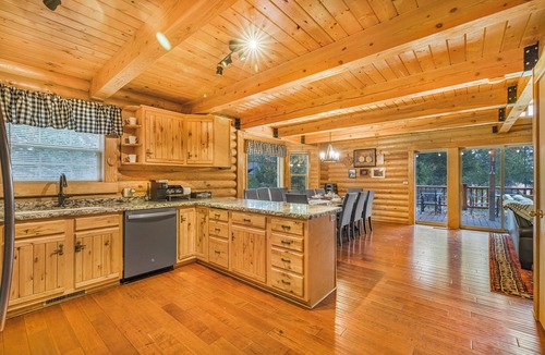 Island Park Cabin | Stunning 3-Story Cabin for Yellowstone Adventure: Foosball Table, Firepit, More!