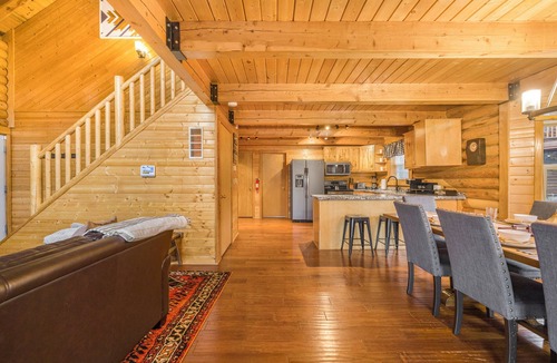 Island Park Cabin | Stunning 3-Story Cabin for Yellowstone Adventure: Foosball Table, Firepit, More!