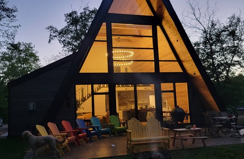 Richwood Cabin | Stunning A-frame cabin on Maud Lake (Near Detroit Lakes)