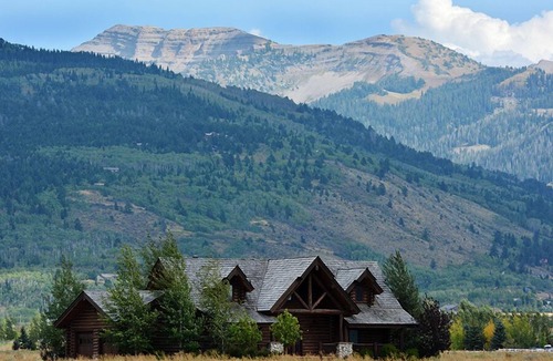 Driggs Cabin | Stunning Custom Log Home with Breathtaking Views of Teton Mountains, Driggs, ID