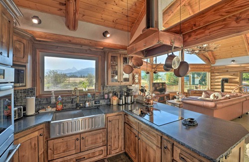 Driggs Cabin | Stunning Driggs Retreat w/Private Hot Tub & Pond!