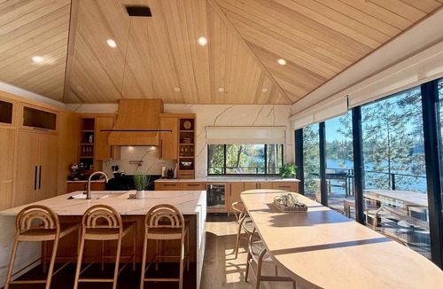 Hayden Lake House | Stunning Hayden Lakefront | Dock, Sauna & Views