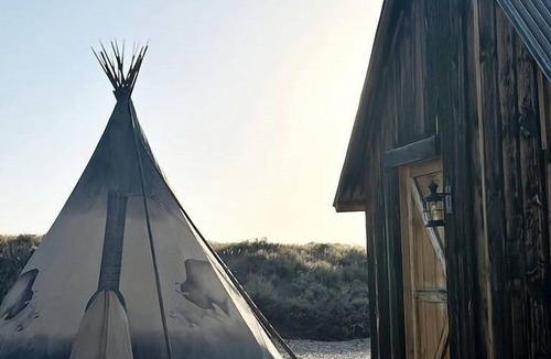 Cameron RV Rental | Stunning, Off-Grid Tipi near Sheep Lake and Yellowstone National Park
