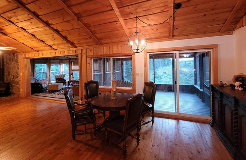 Sandpoint House | Stunning Views of Schweitzer Mountain on Fabulous 10-acre Retreat