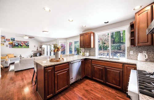 Waller House | Stylish 4BR retreat with pool & year-round hot tub!