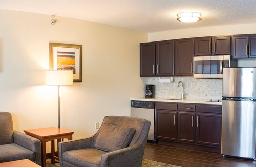 Fargo Condo | Suite with Roll-in Shower | Free Breakfast