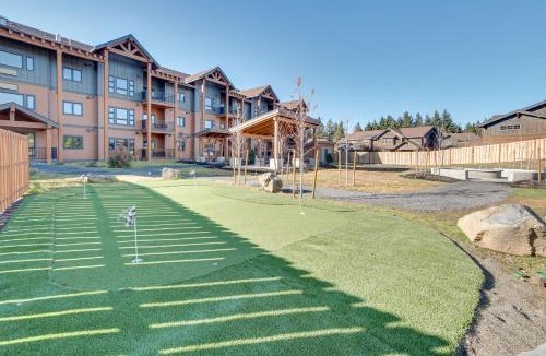 Cle Elum House | Suncadia Resort Condo: Balcony & Golf Course Views
