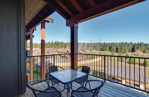 Cle Elum House | Suncadia Resort Condo: Balcony & Golf Course Views