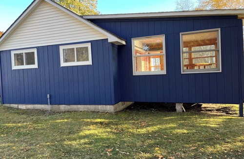 McMillan Cottage | Swimming, Snowmobiling, Serenity! Lakefront Cottage on Big Manistique Lake