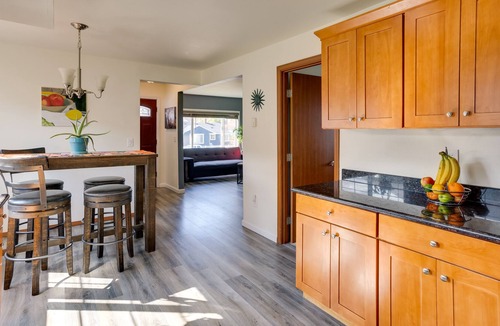 Hilltop House | Tacoma Home w/ Covered Patio & Fire Pit!
