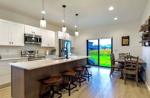 Driggs House | Teton Homestead: In Town, Hot Tub & Teton Views