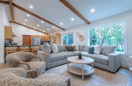 Victor House | Teton Homestead: Remodeled Retreat + Hot Tub