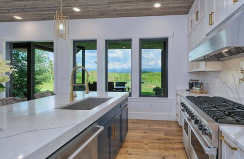 Tetonia House | Teton Homestead: Teton View Ranch + Bar + Hot Tub