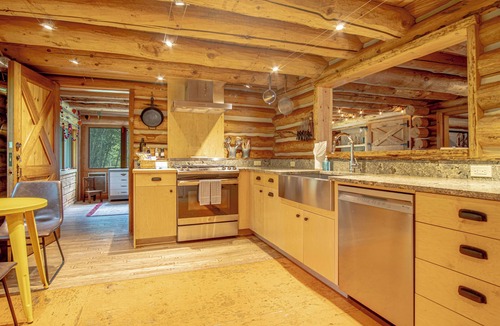 Sun Valley House | The Barn on Warm Springs Creek - 9 Riverfront Acres