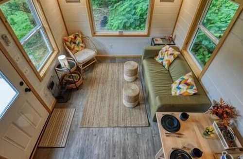 Newport House | The LeConte Tiny Home on the Pigeon River