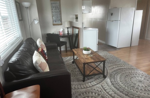 New Glarus Apartment | The Matterhorn Summit Gasthaus is a Second floor 1-bedroom apartment