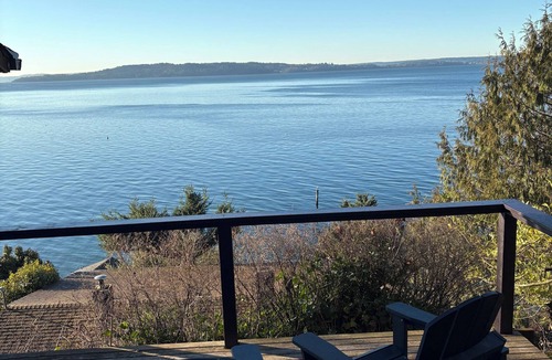Three Tree Point Cottage | The Nest - cottage with panoramic views and private deck seating