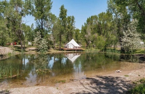 Ririe RV Rental | The Old Faithful Glamping YURT in Ririe Idaho