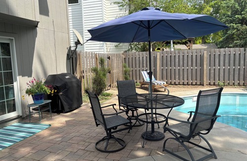 Elkhorn House | The perfect poolside getaway to spend your College World Series experience.