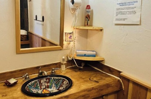 Wolf Creek Cabin | The Spike Cabin is super cute, quaint, and quite modern.