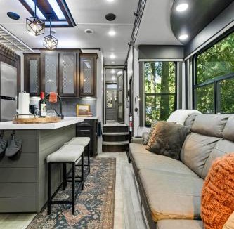 Sequim House | The "Waldorf Astoria of RVs" A Five-Star Forest Escape