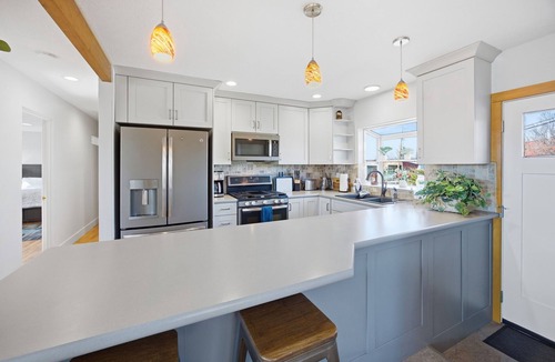 Orchard Homes House | This sunny farmhouse boasts plenty of space for gathering and enjoying all Missoula and the surrounding area has to offer. Whether it's the local charm of downtown or Montana's outdoors you're looking to enjoy it's the perfect homebase.